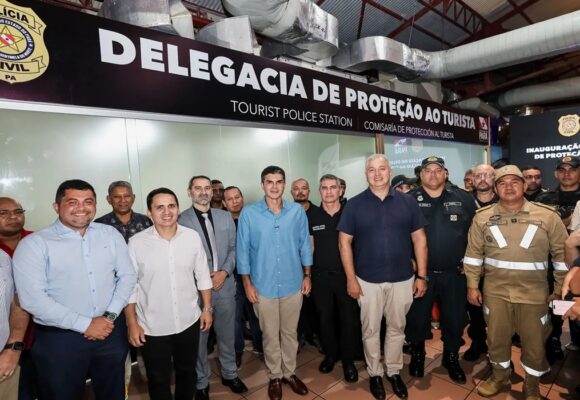 Pará inaugura Delegacia de Proteção ao Turista e reforça armamento da Polícia Civil