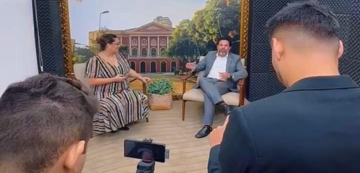 Rubens Magno fala sobre a COP 30 durante entrevista