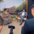 Rubens Magno falar sobre a COP 30 durante entrevista