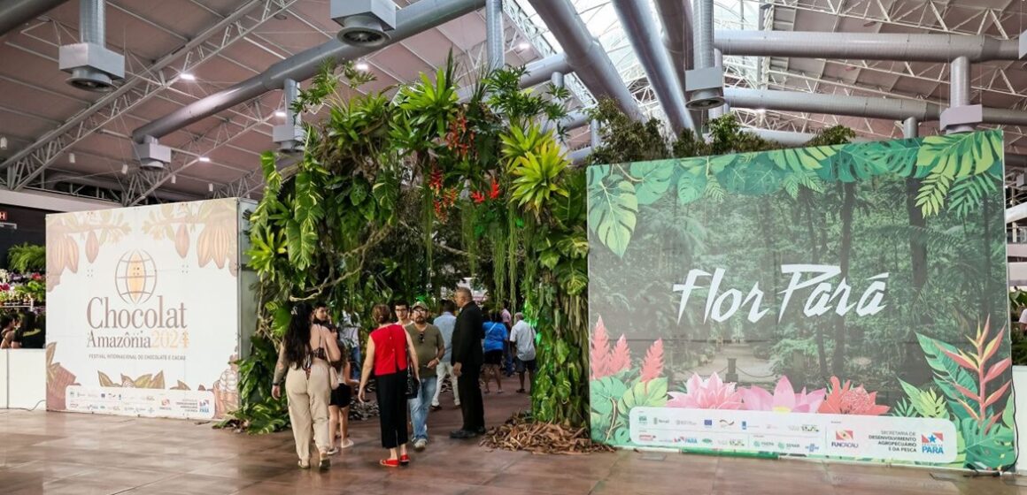 Pará sedia maior feira de cacau sustentável e flores amazônicas em junho