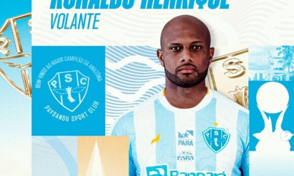 Paysandu anuncia contratação do volante Ronaldo Henrique para a Série B
