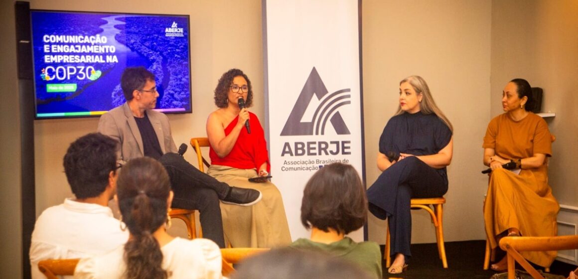 Aberje e Casa Balaio discutem papel da comunicação na COP 30 durante encontro em Belém
