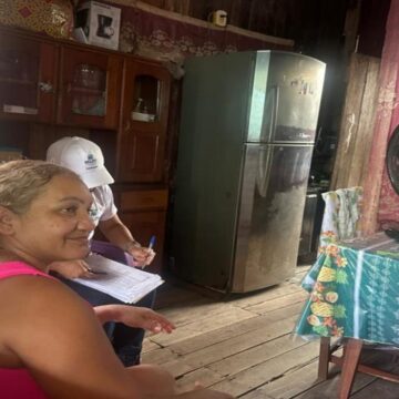 Avança na Vila da Barca a pesquisa social da prefeitura de Belém