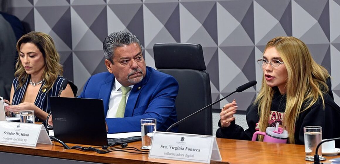 Influenciadora digital Virginia Fonseca depõe nesta terça na CPI das Bets