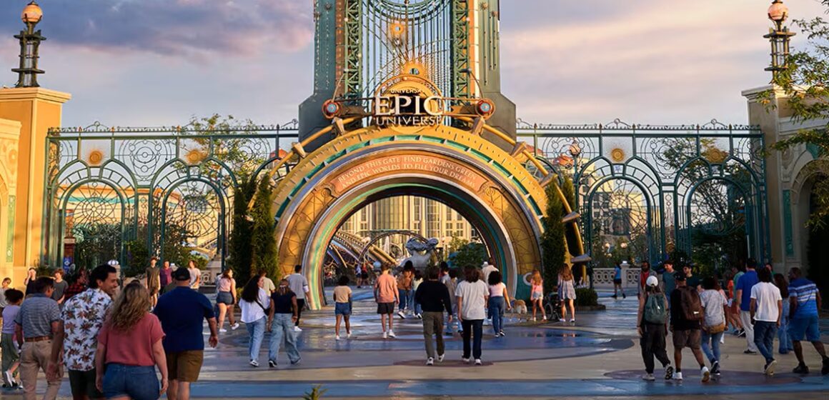 Cerca de 40 mil visitantes devem passar no primeiro dia da inauguração do Universal Epic Universe
