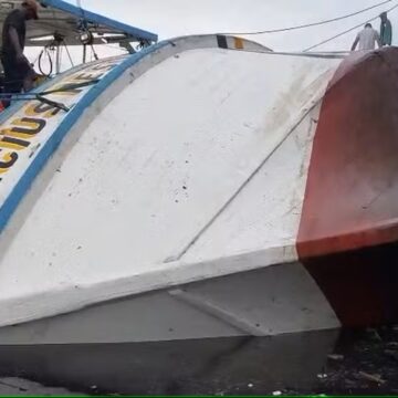 Barco vira em Bragança e causa vazamento de óleo diesel no Rio Caeté