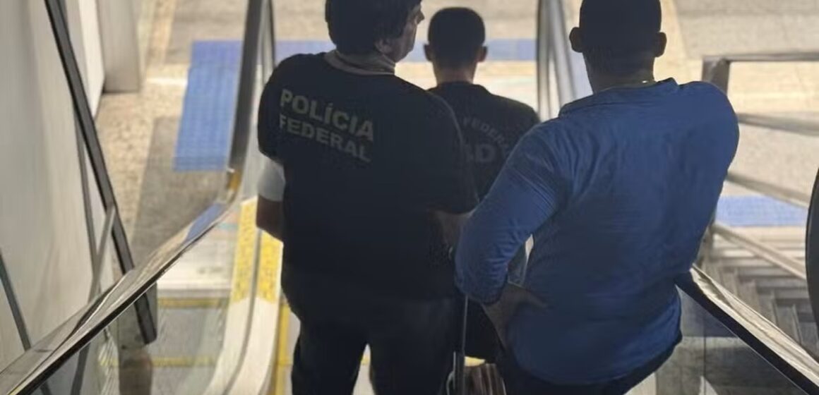 Polícia Federal prende dentro de aeronave ao desembarcar em Belém um investigado por tráfico
