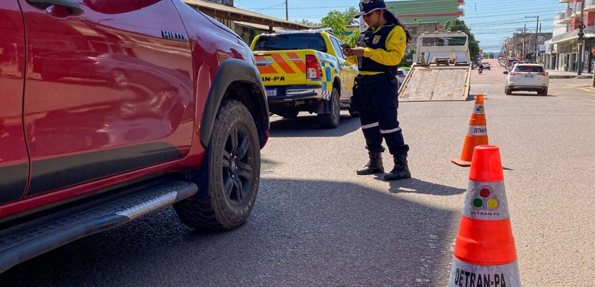 Veículo com registro de furto é recuperado pelo Detran na Alça Viária, em Marituba