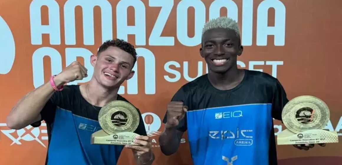 Paraenses conquistam títulos no Amazônia Open Sunset de beach tennis em Tucuruí