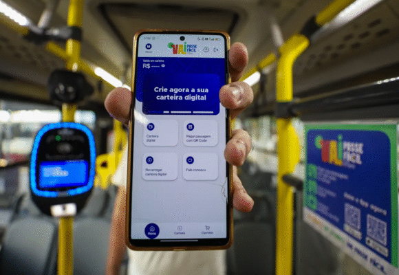 Saiba como vai funcionar o aplicativo “VAI Passe Fácil” com pagamento via Pix e QR Code