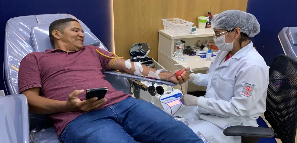 Hemopa coleta 954 bolsas de sangue em campanha pelo Dia Mundial do Doador