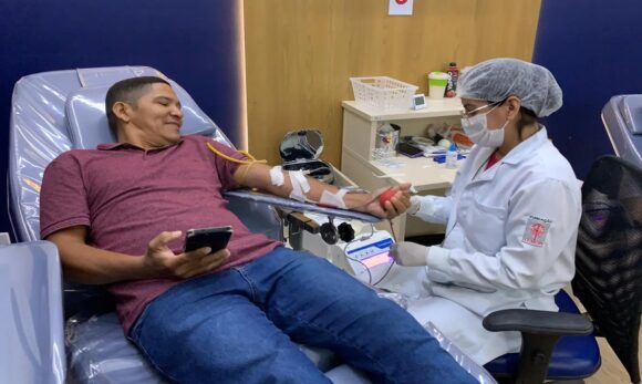 Hemopa coleta 954 bolsas de sangue em campanha pelo Dia Mundial do Doador