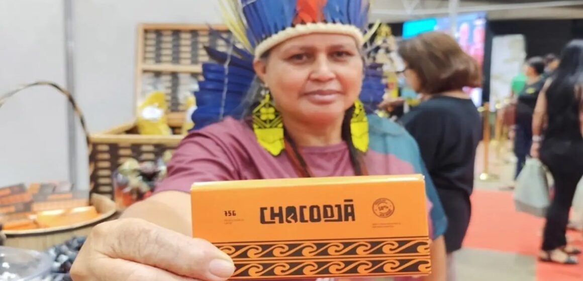 20250625174746-GC00068273-F00246187E Mulheres Juruna lançam chocolate artesanal em festival de Altamira