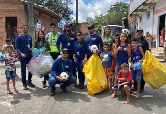 Campanha no Aeroporto de Belém troca pipas por bolas para evitar riscos aéreos