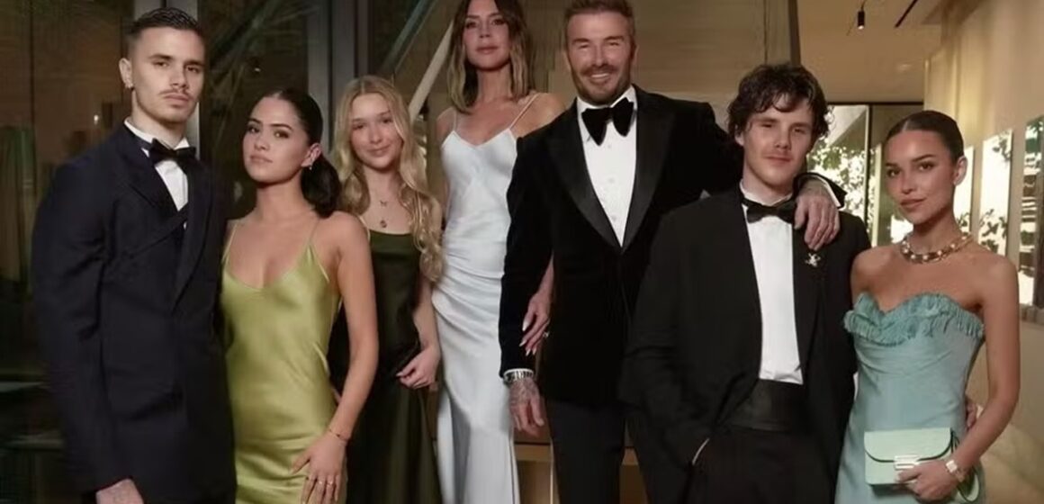 Namorada brasileira de Cruz Beckham mantém harmonia com a família em meio a nova crise