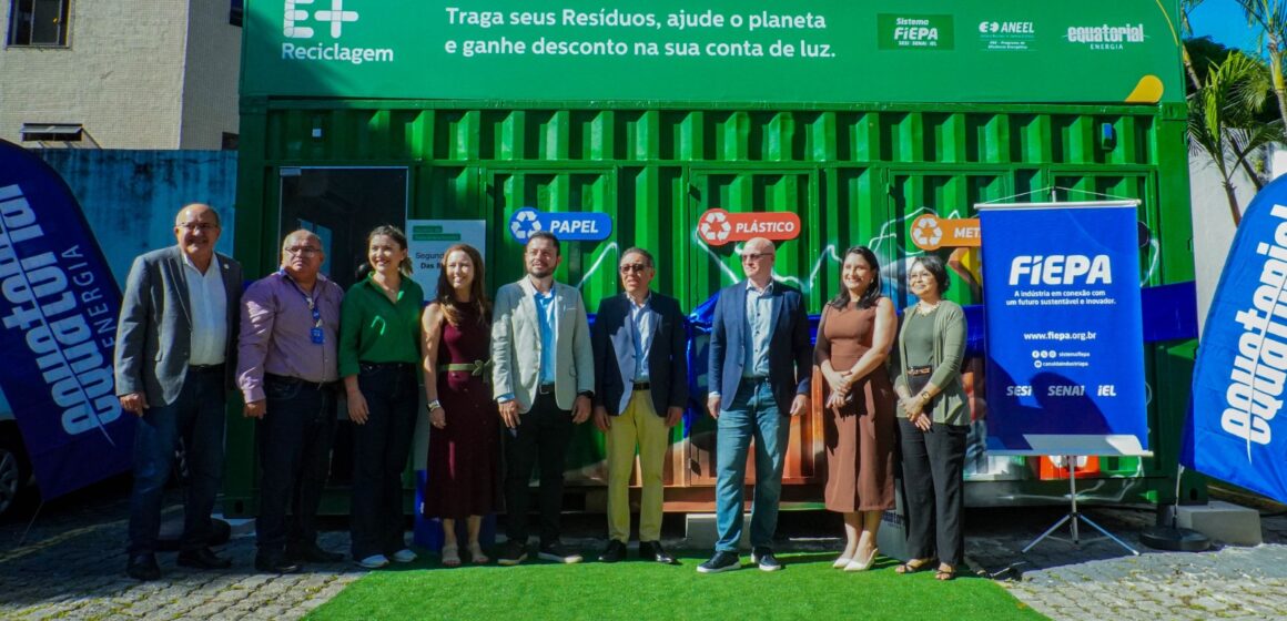Na Semana do Meio Ambiente, FIEPA inaugura ponto de coleta seletiva e lança projeto de compostagem, em Belém
