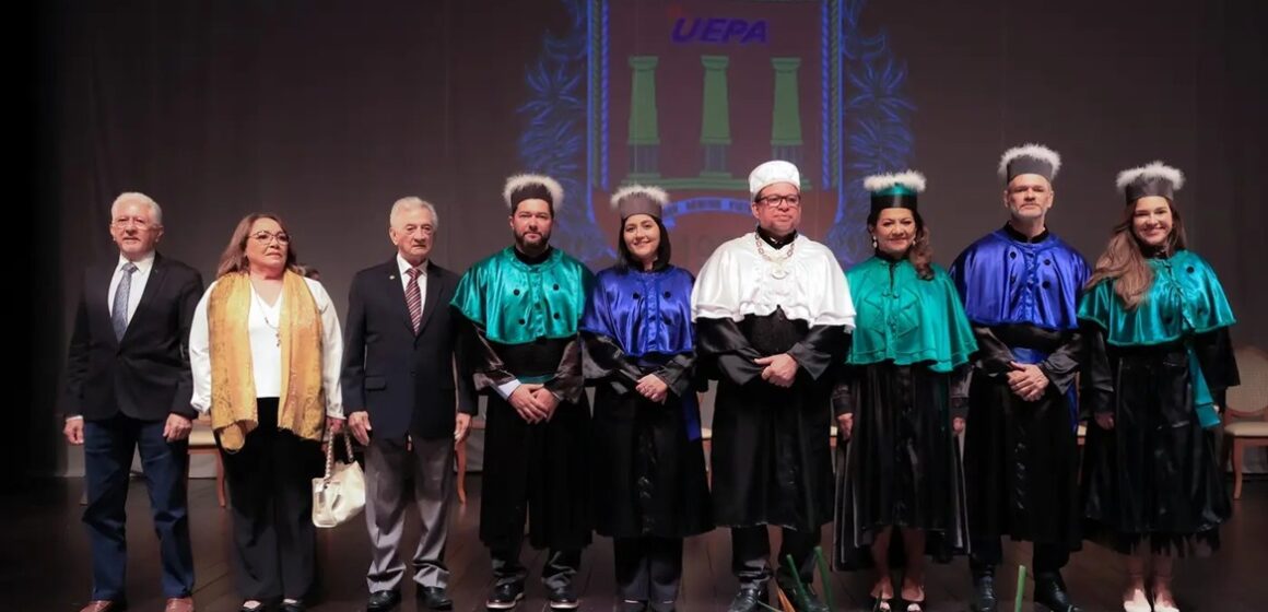 Uepa inicia nova gestão com recondução de reitor e vice-reitora para mandato 2025-2029