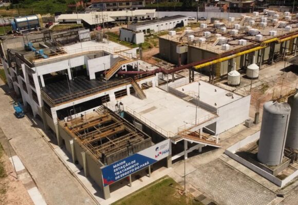 Belém terá maior estação de tratamento de esgoto do Pará com conclusão prevista para setembro