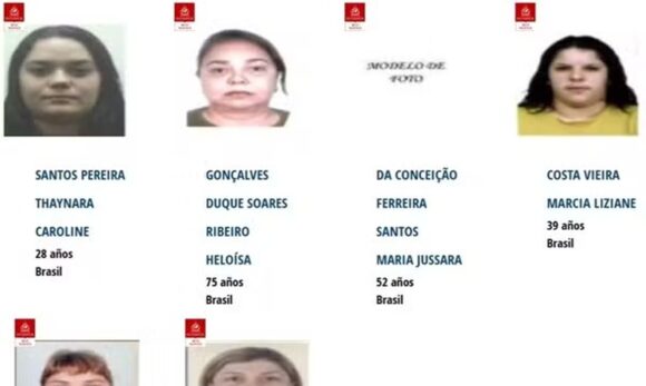 Brasil tem 7 mulheres na lista vermelha da Interpol; Zambelli é a mais recente