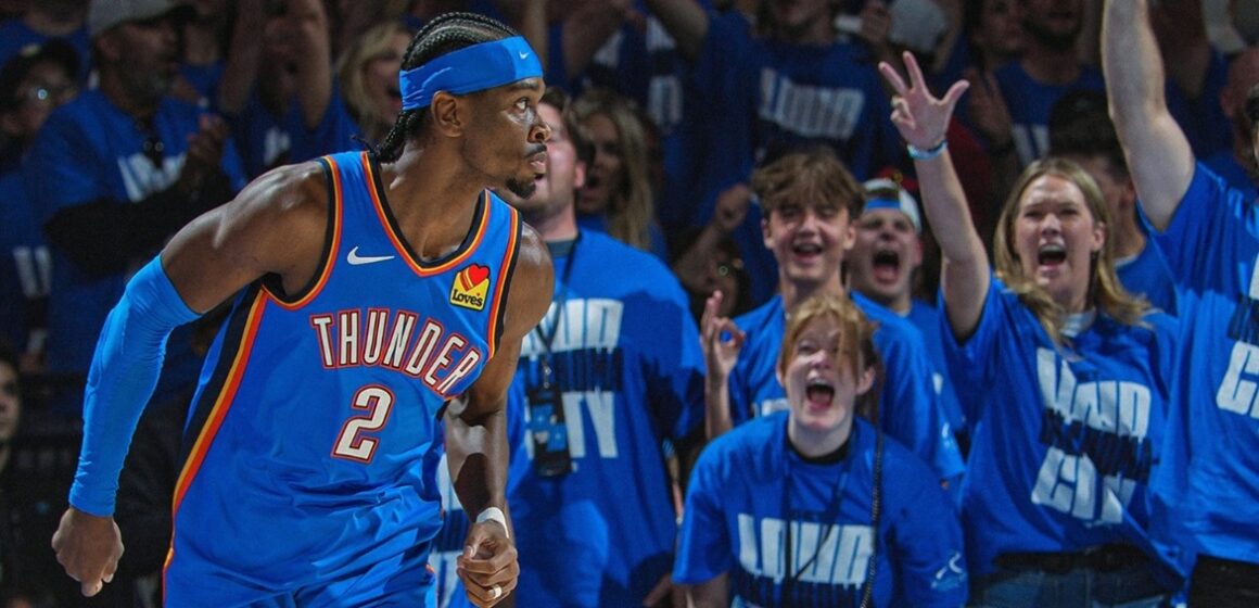 Thunder se impõe em casa, vence os Pacers e empata a final da NBA em 1 a 1