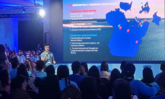 Pará apresenta potencial turístico a operadoras nacionais em evento estratégico em Foz do Iguaçu