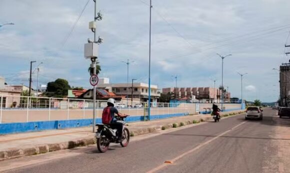 Fiscalização eletrônica em Santarém autua mais de 5,5 mil veículos em 20 dias