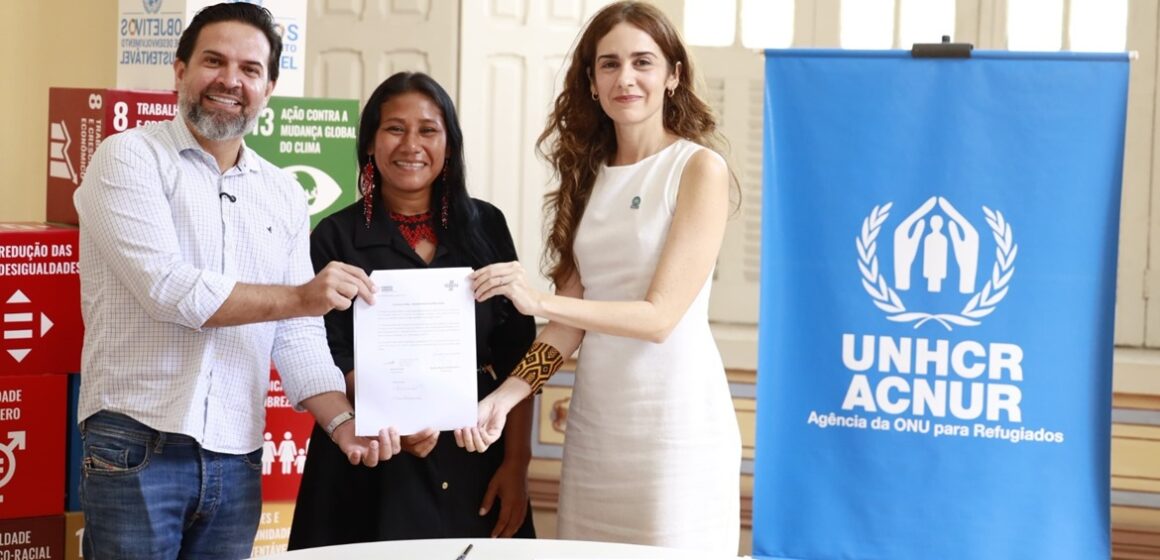Sebrae e ACNUR unem forças para capacitar artesãos Warao refugiados no Pará