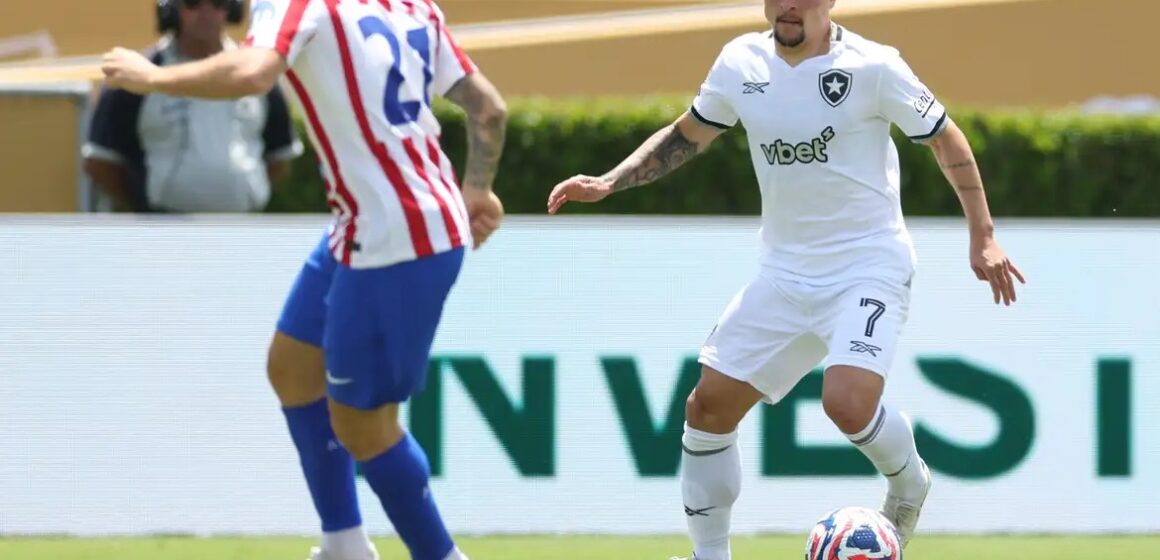 Botafogo perde para o Atlético de Madrid, mas avança às oitavas da Copa do Mundo de Clubes