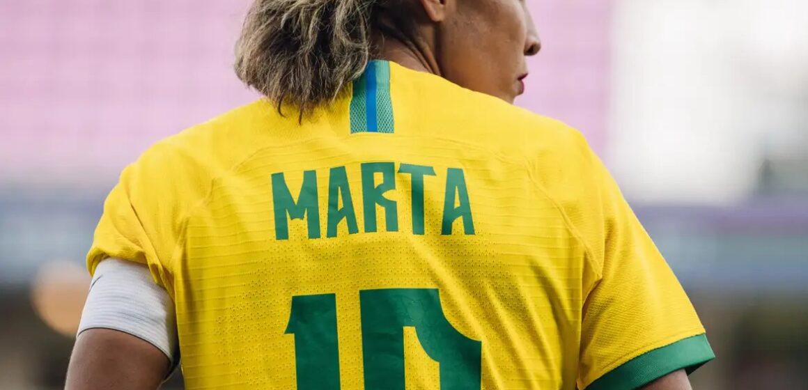 Marta celebra Copa do Mundo Feminina no Brasil como “marco histórico”
