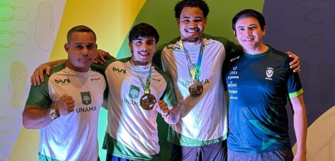 Atletas da UNAMA representarão o Brasil em Judô nos Jogos Mundiais Universitários na Alemanha
