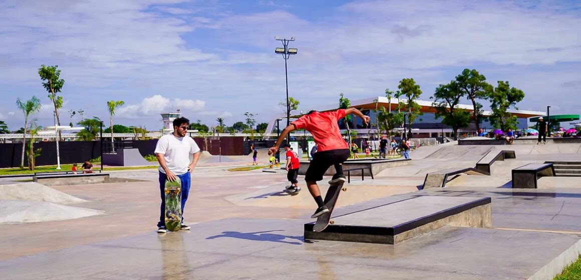 20250628123216-GF00024078-F00418362 Circuito Paraense de Skate Street reúne mais de 100 atletas no Parque da Cidade