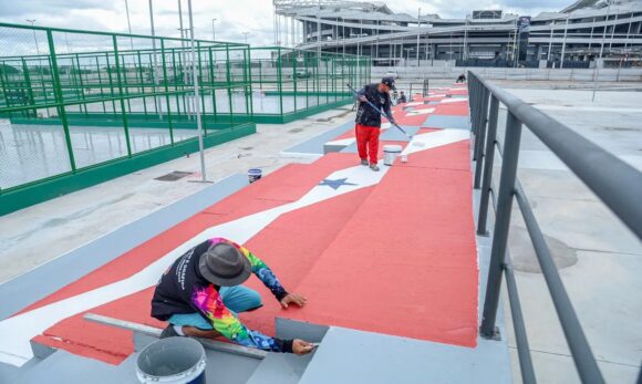 Novo Parque Olímpico Mangueirão entra na fase final de obras em Belém
