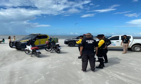20250714083304-GC00068807-F00249718 Operação Verão intensificou a segurança nas praias de Salinópolis no segundo fim de semana de julho