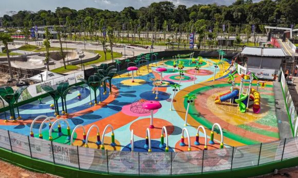 Parque da Cidade abre Esplanada das Fontes nesta quinta com área aquática para crianças