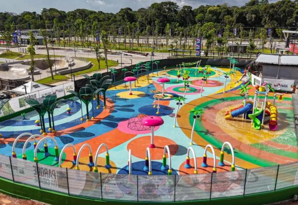 Parque da Cidade abre Esplanada das Fontes nesta quinta com área aquática para crianças