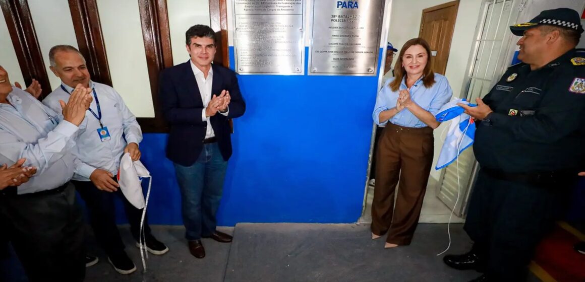 Governo do Pará inaugura nova sede do Batalhão Águia para reforçar segurança viária em Belém