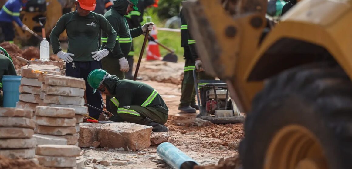 Governo do Pará inicia obras de saneamento na Vila da Barca, em Belém