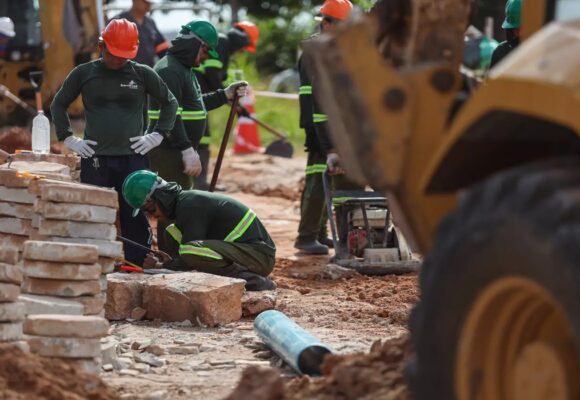 Governo do Pará inicia obras de saneamento na Vila da Barca, em Belém