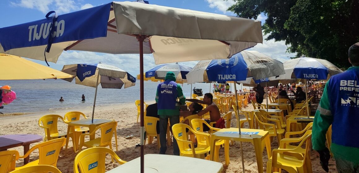 Ciclus Amazônia leva educação ambiental aos balneários de Belém durante férias de julho