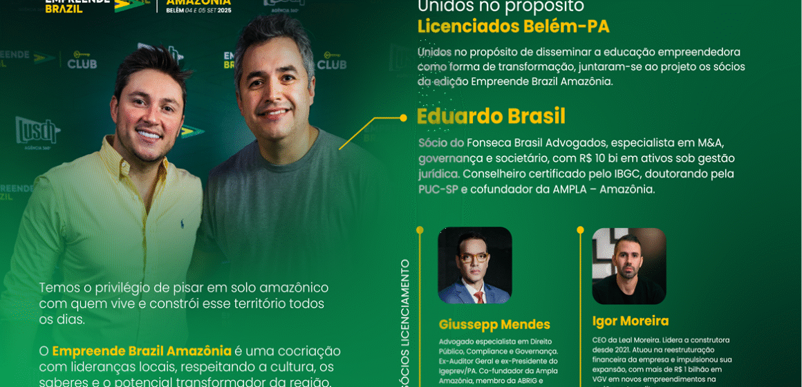 Empreende Brazil realiza primeira edição amazônica com parceria do Bacana News