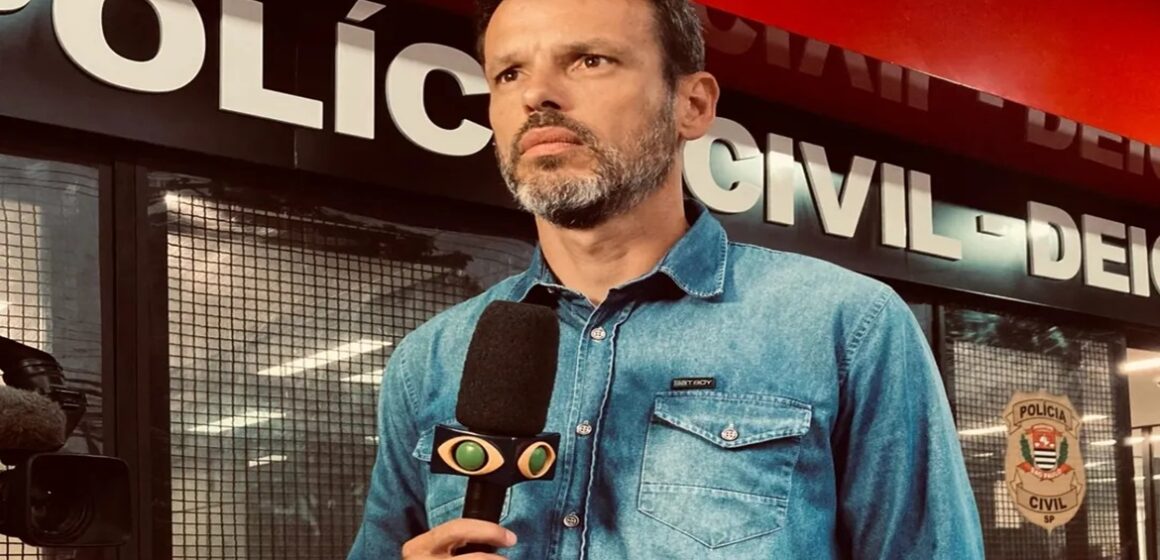 Band afasta repórter Lucas Martins de coberturas externas após polêmica com empurrão em colega