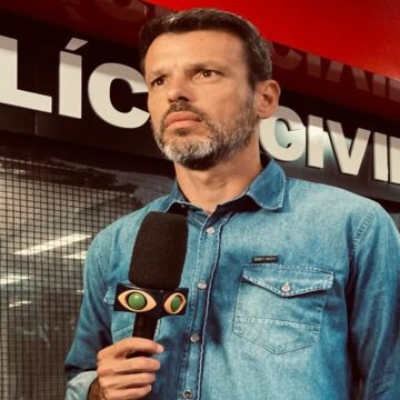 Band afasta repórter Lucas Martins de coberturas externas após polêmica com empurrão em colega