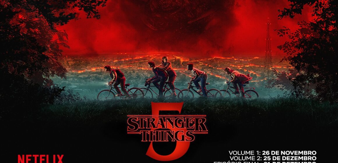 Netflix anuncia divisão em três partes para a última temporada de Stranger Things