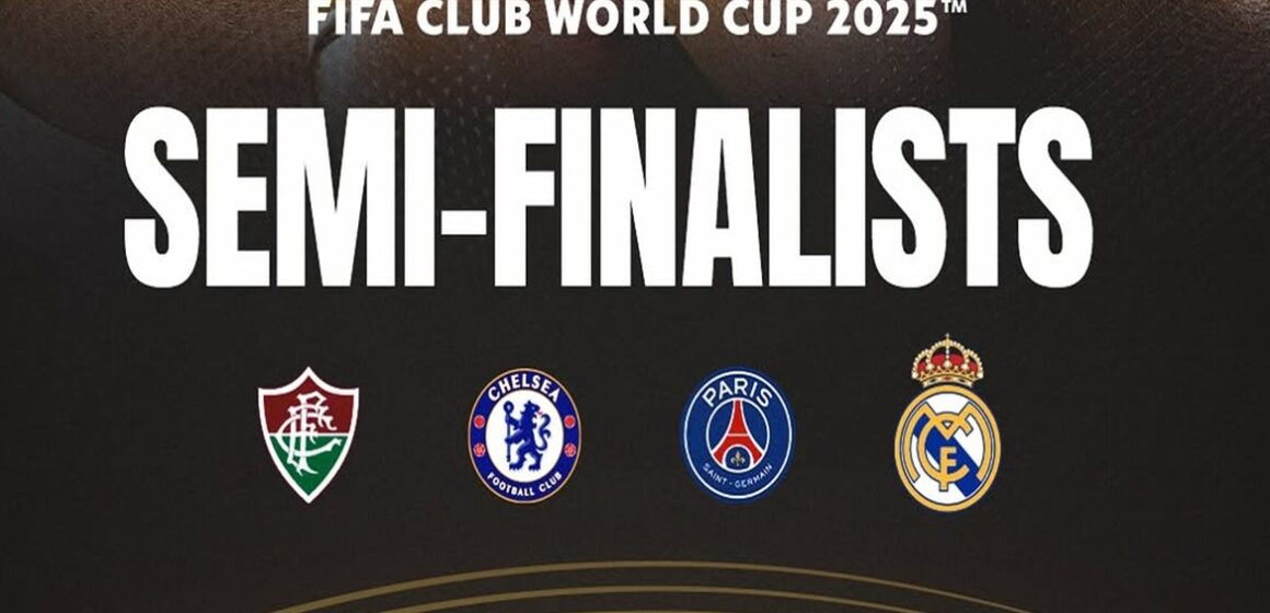 Copa do Mundo de Clubes define semifinais com clássicos europeus e sul-americano