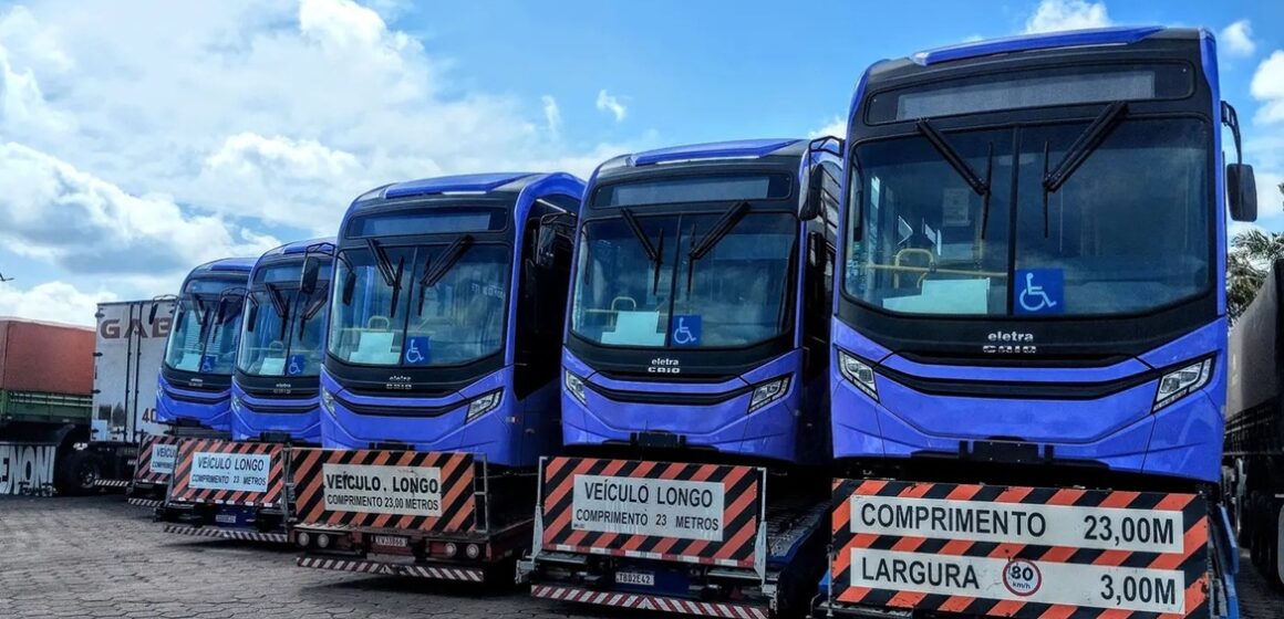 BRT Metropolitano completa frota com 40 ônibus elétricos e reforça transporte sustentável na Grande Belém