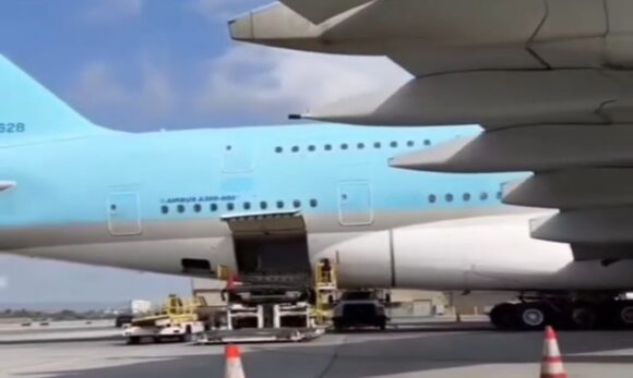Airbus A380 da Korean Air: o gigante dos céus que impressiona por suas dimensões