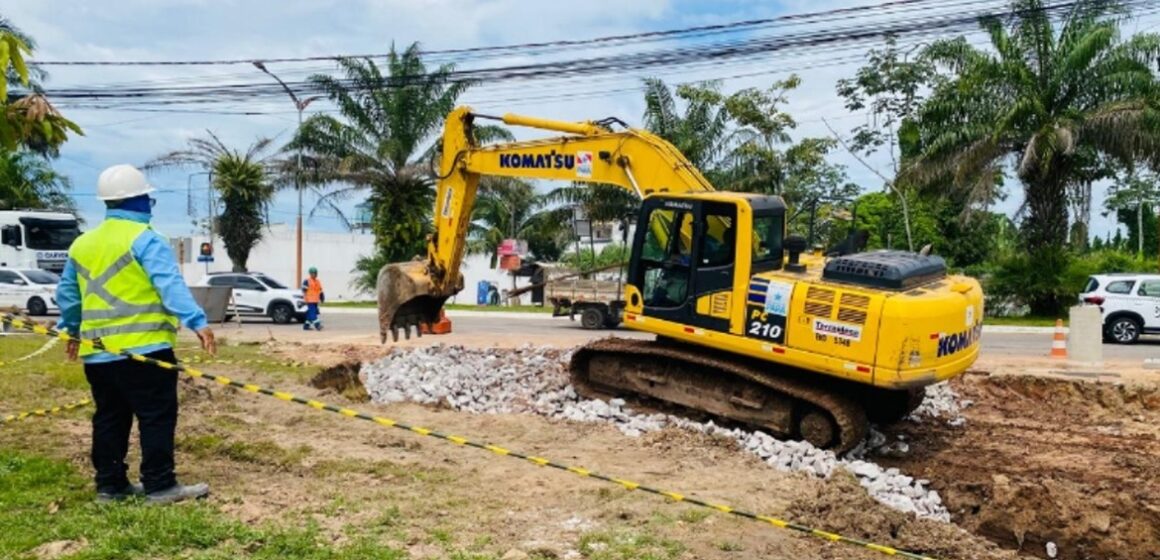 Obras do BRT Centenário avançam com novas frentes de trabalho em Belém