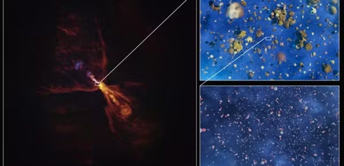Astrônomos registram pela primeira vez o nascimento de um sistema planetário