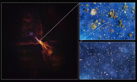 Astrônomos registram pela primeira vez o nascimento de um sistema planetário