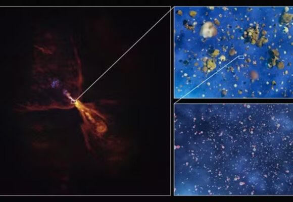 Astrônomos registram pela primeira vez o nascimento de um sistema planetário